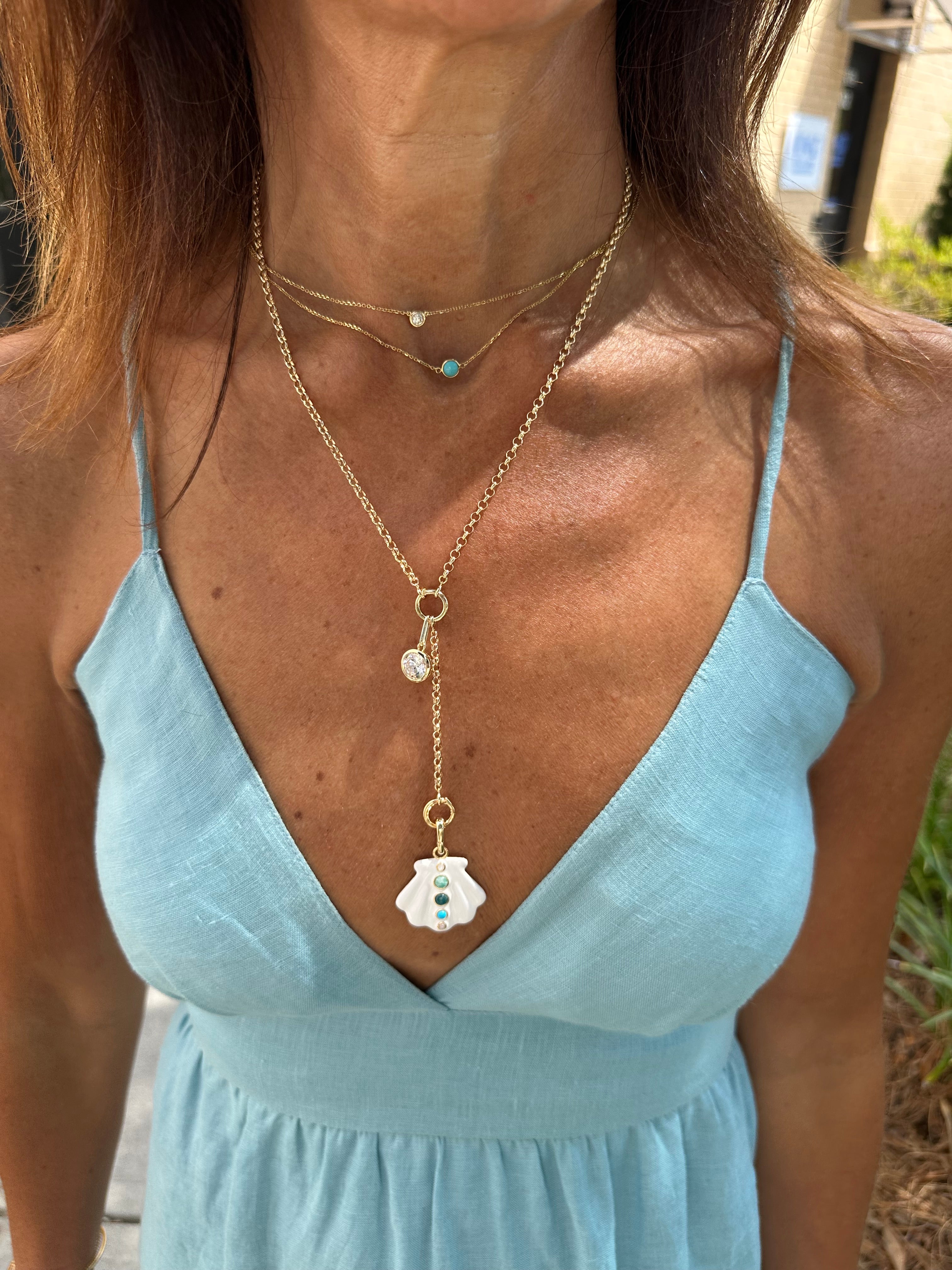 Vienna Rolo Chain Lariat