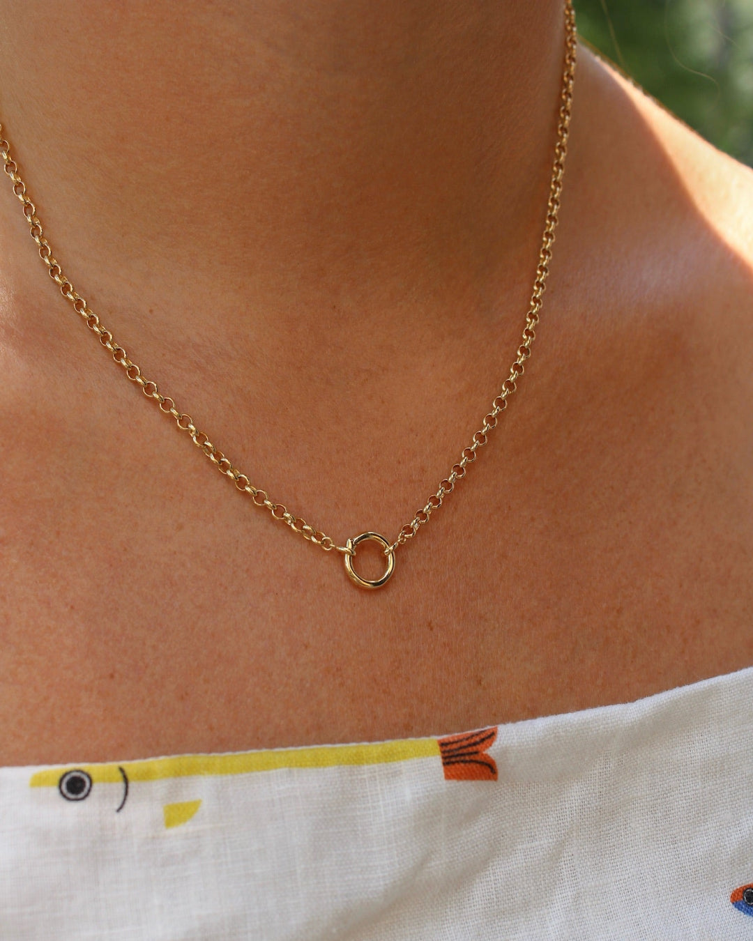 Vienna Rolo Charm Necklace