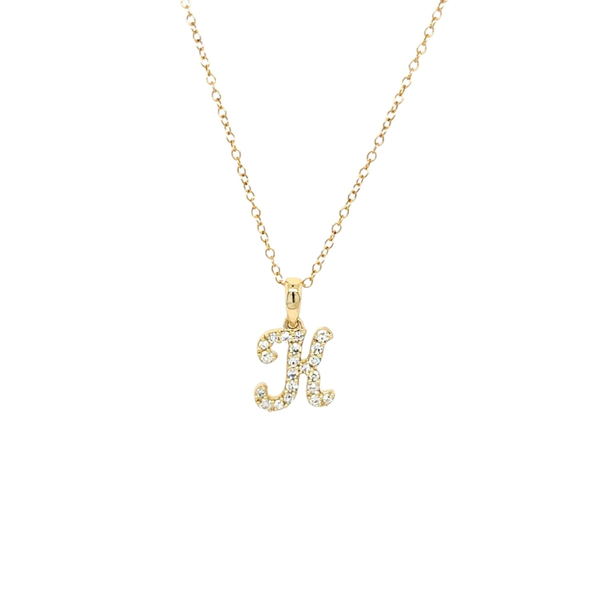 Weston Lab Diamond Initials