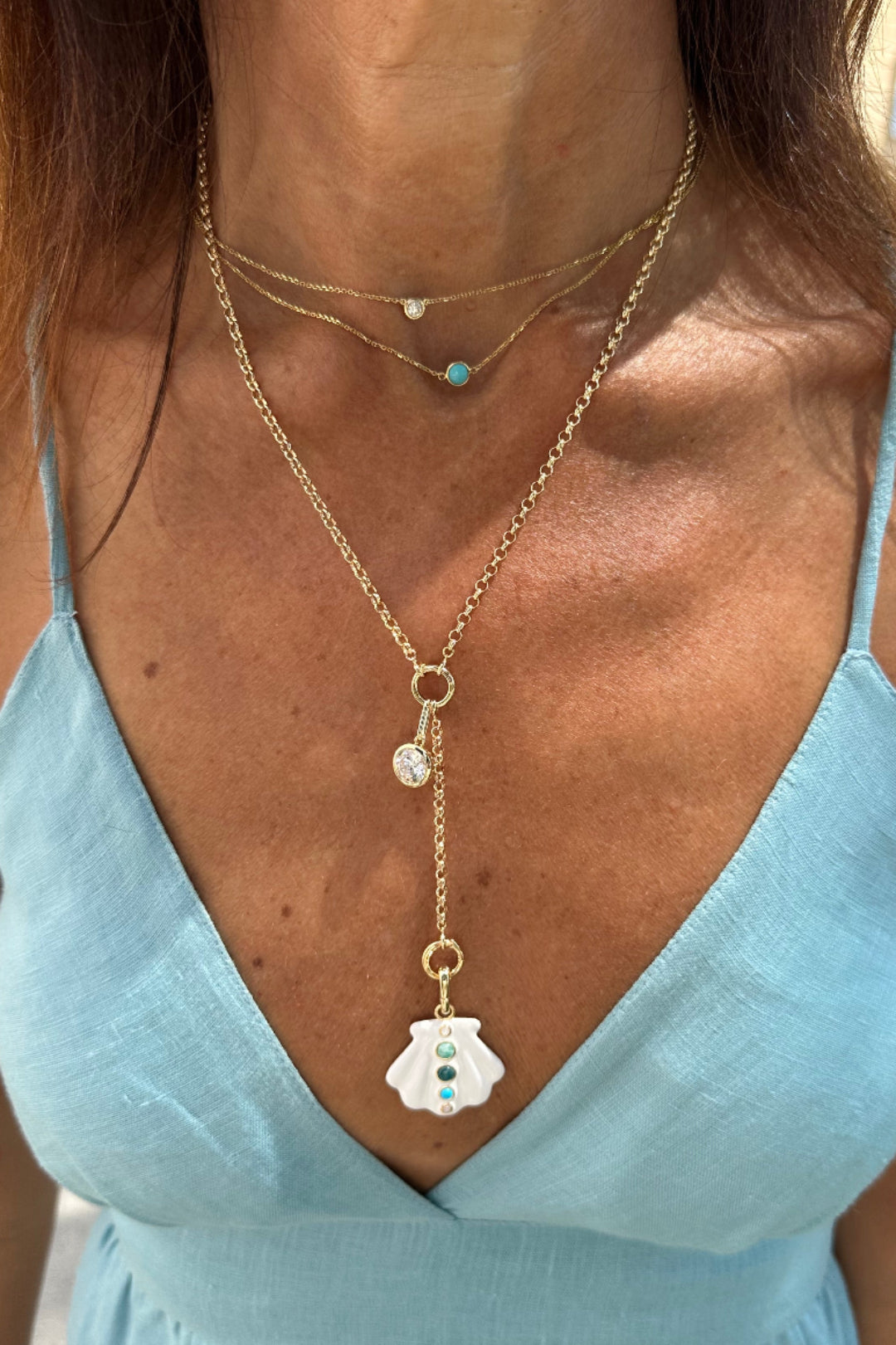 Vienna Rolo Chain Lariat