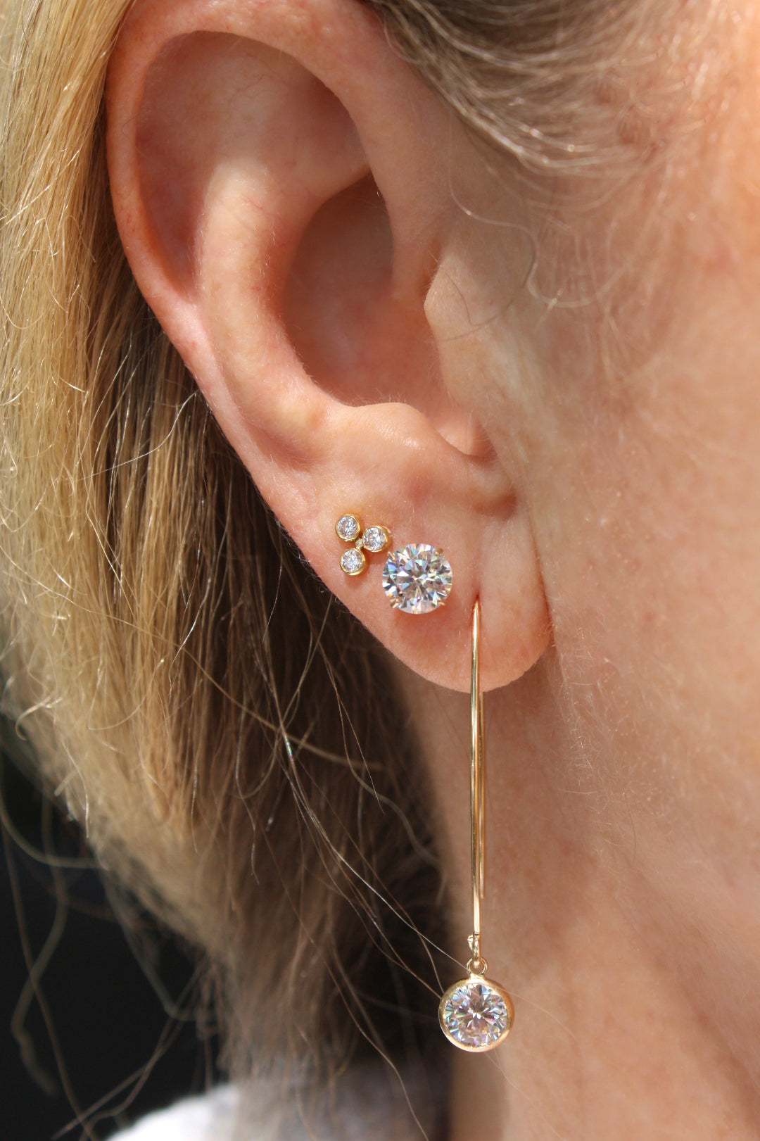 Lille Wire Drop Earrings