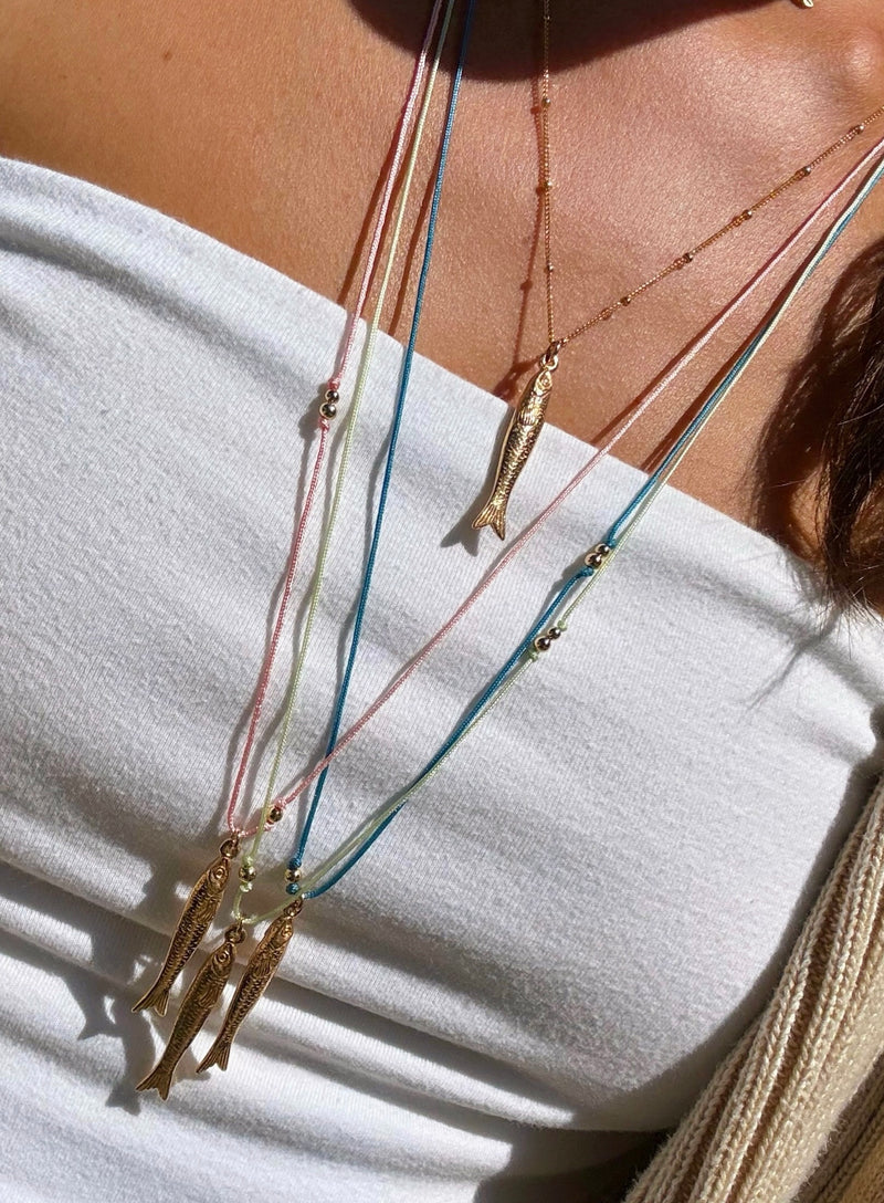 Positano on Silk Cord