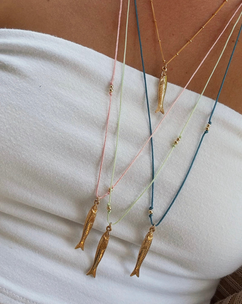 Positano on Silk Cord