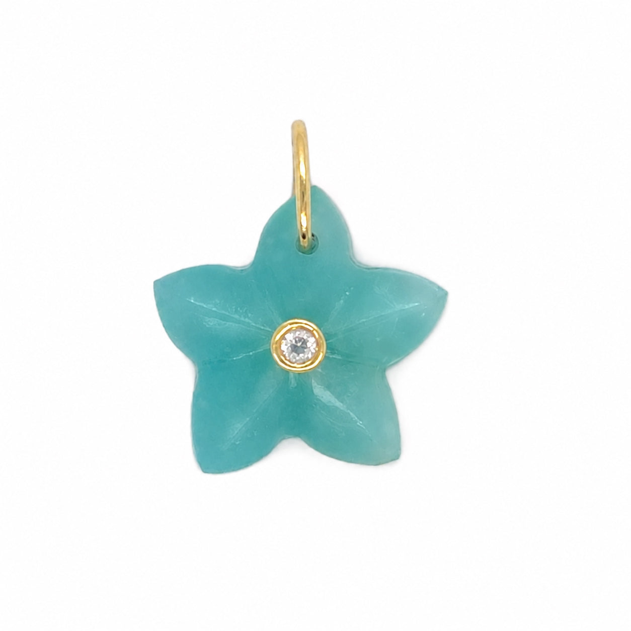 Cozumel Amazonite Charm