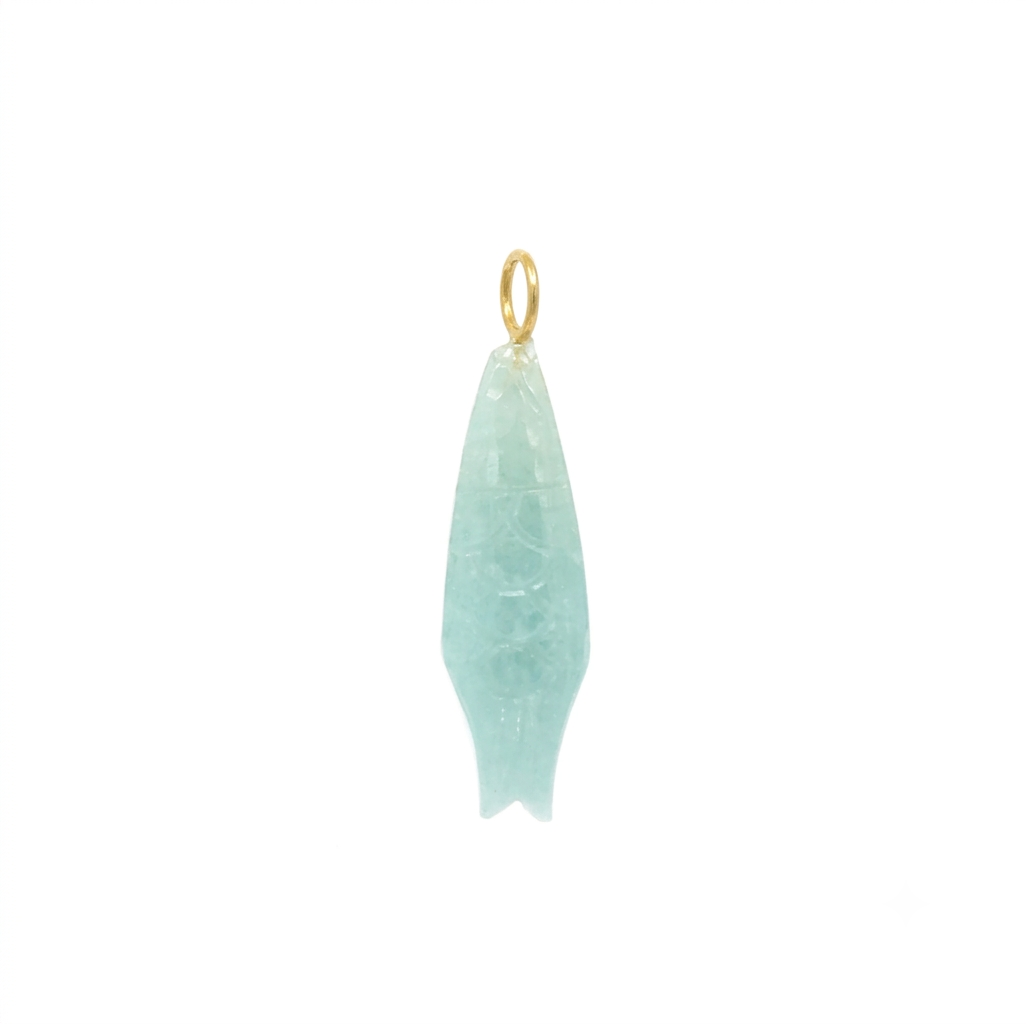 Green Fish Charm
