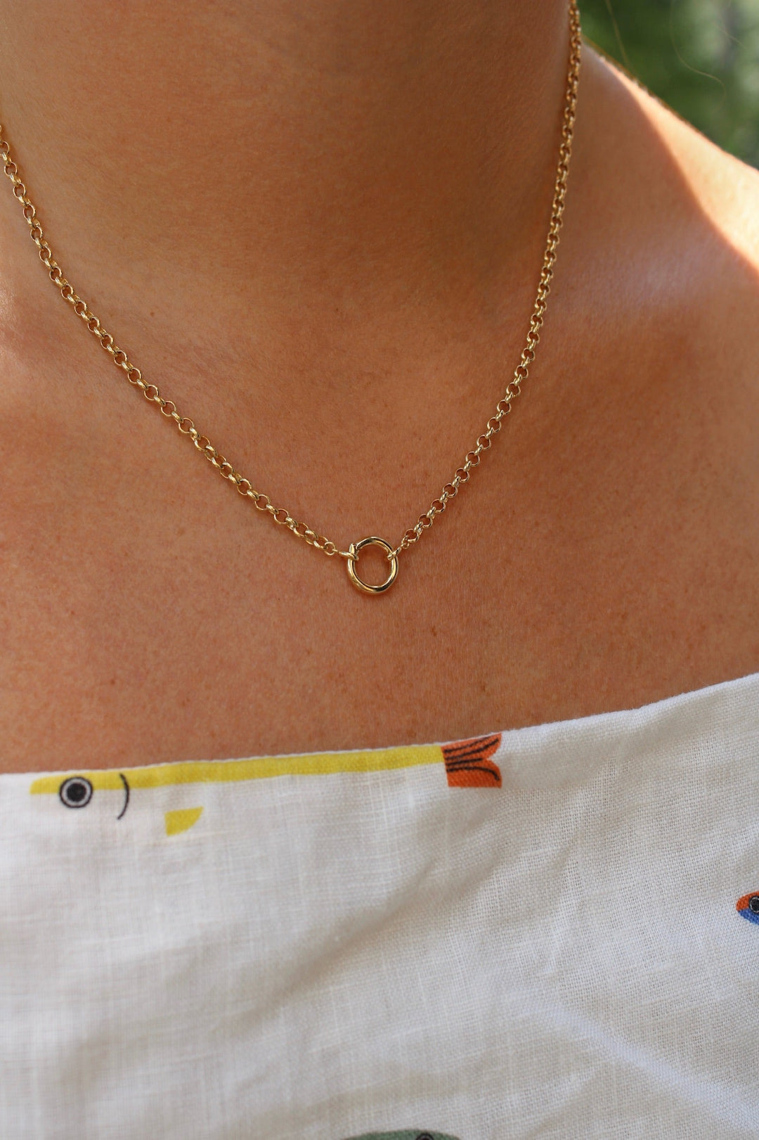 Vienna Rolo Charm Necklace