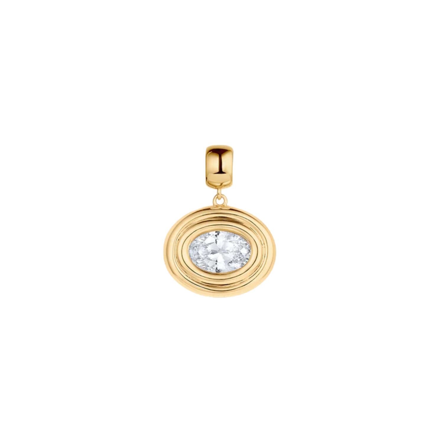 Lille Oval Charm
