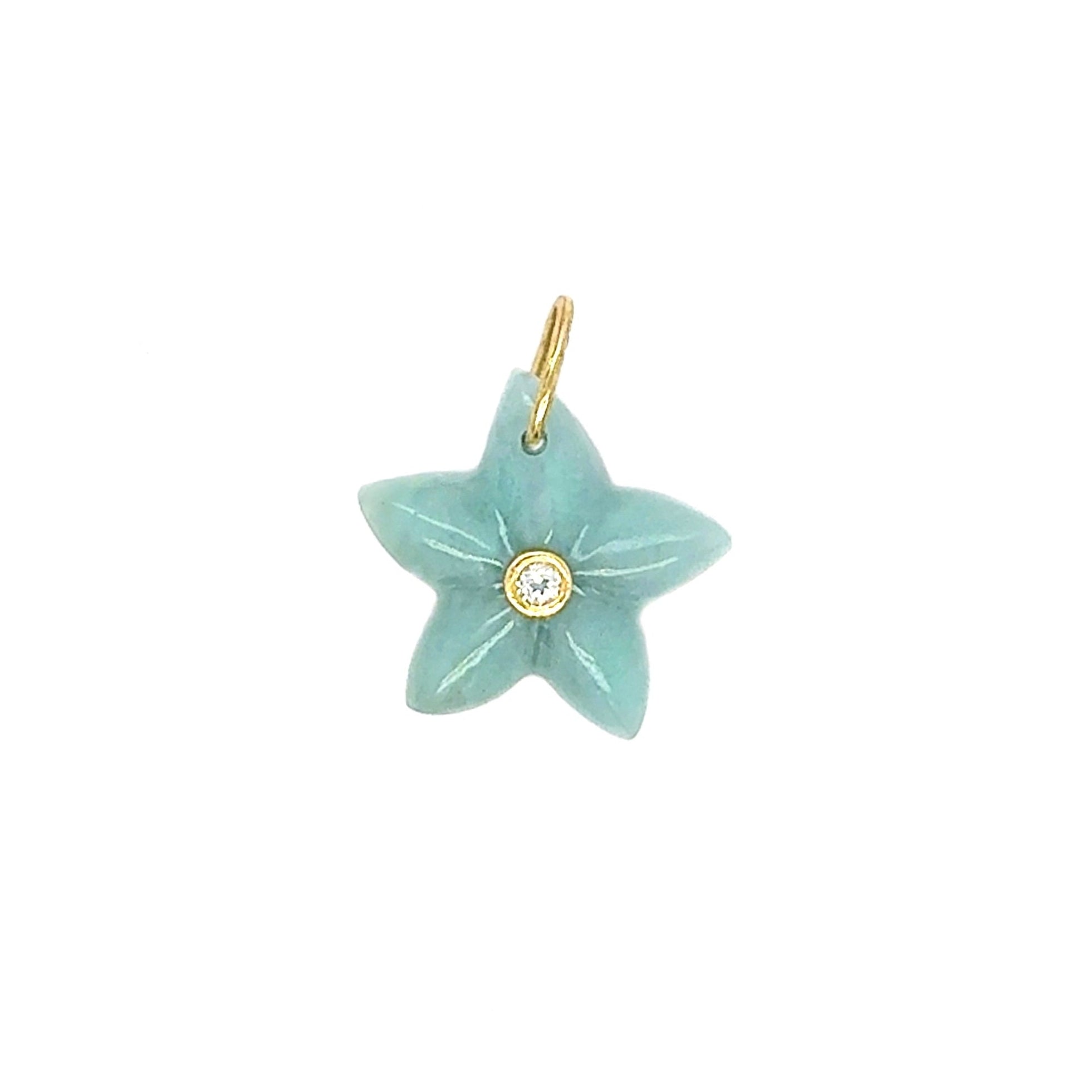 Cozumel Aquamarine Charm