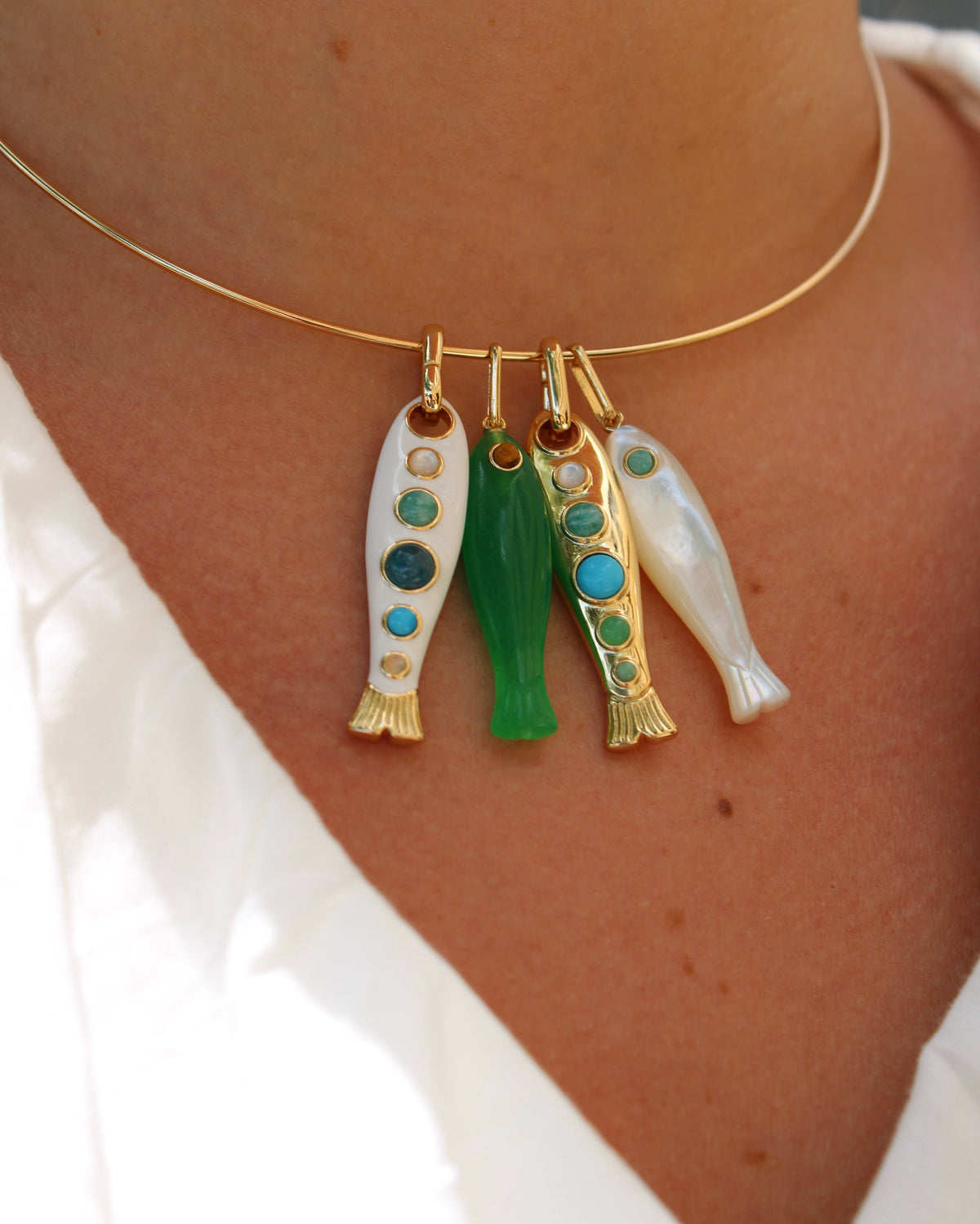 Amalfi Mother of Pearl Charm