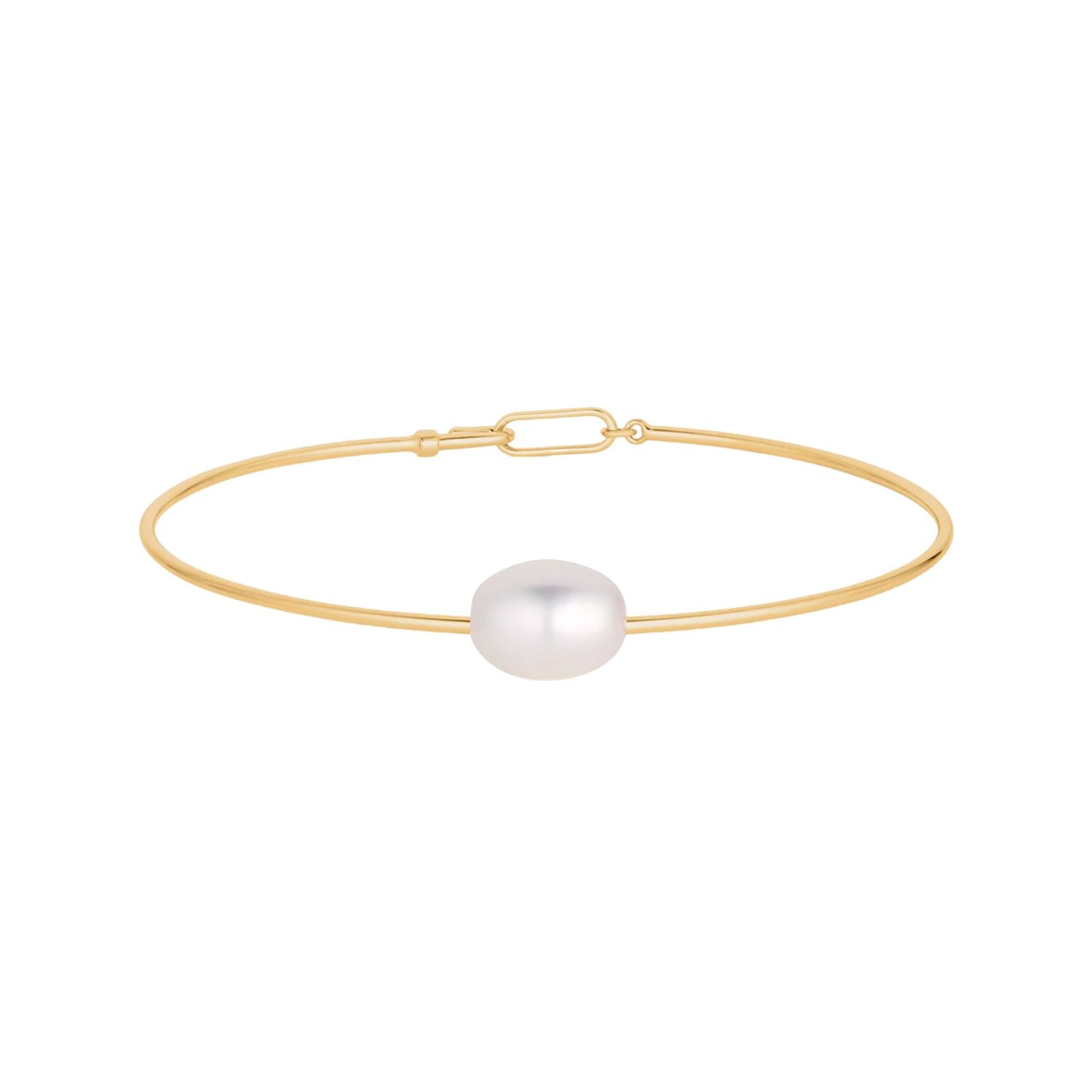 Isla Pearl Bangle Bracelet