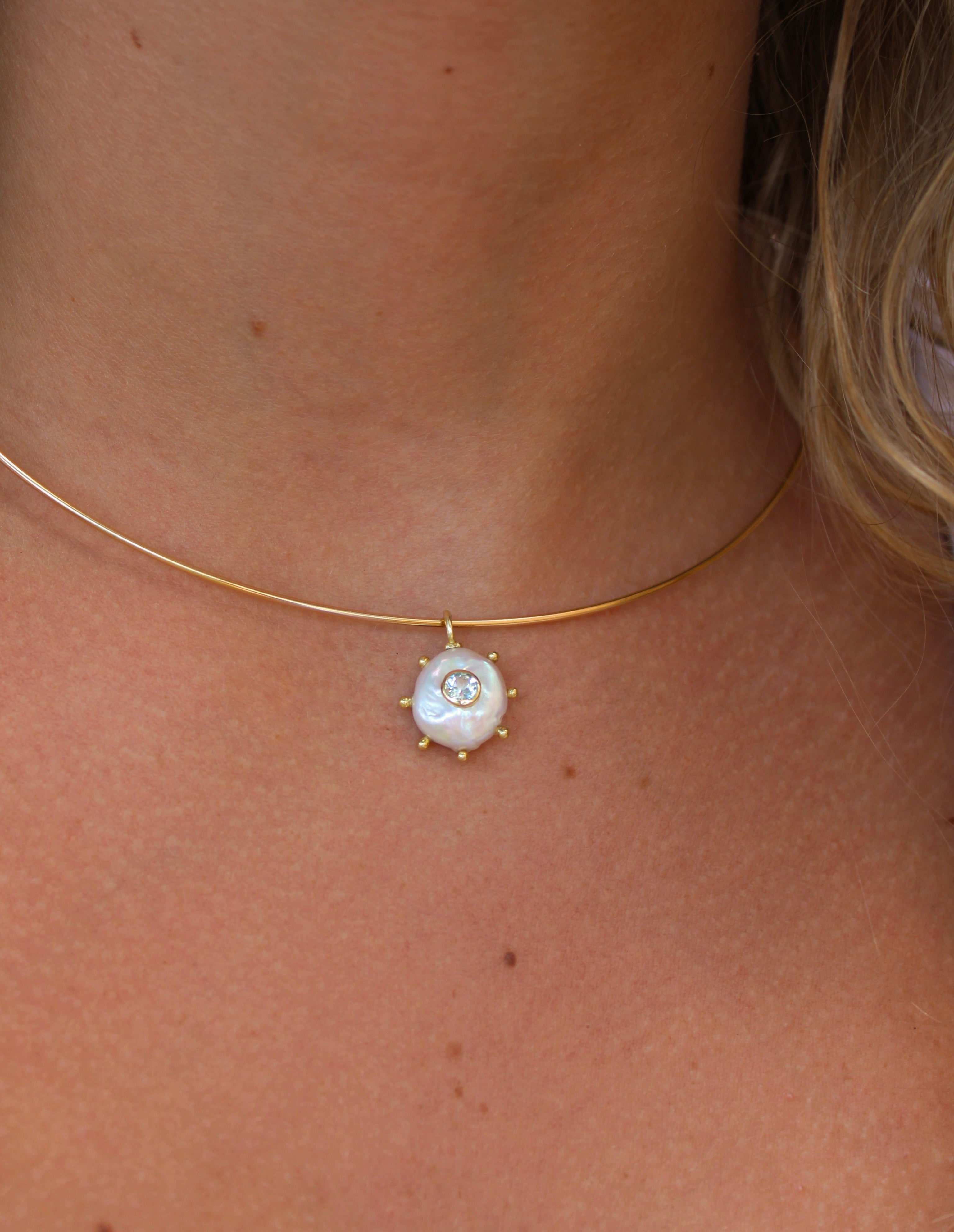Portland Pearl Charm