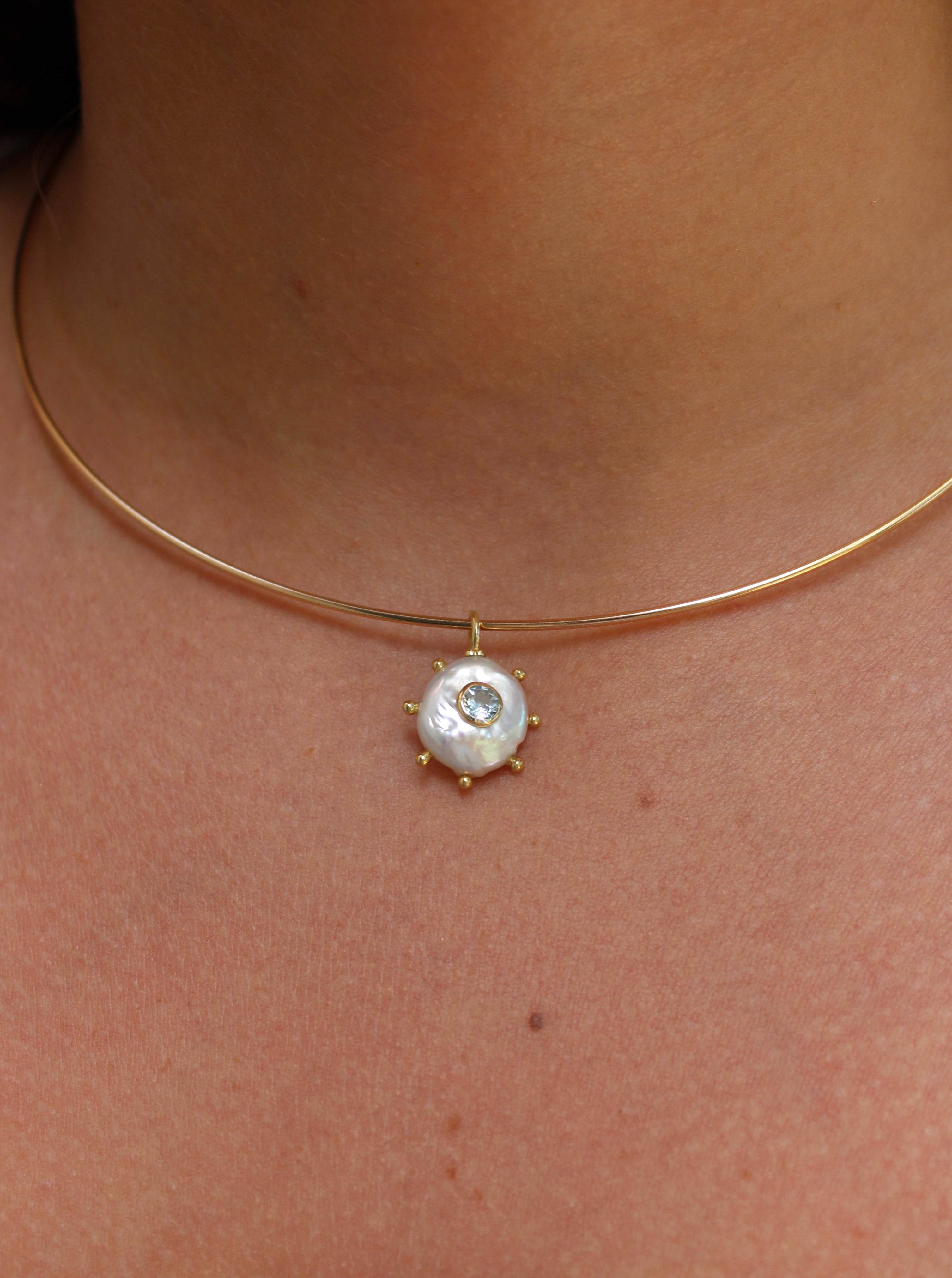 Portland Pearl Charm