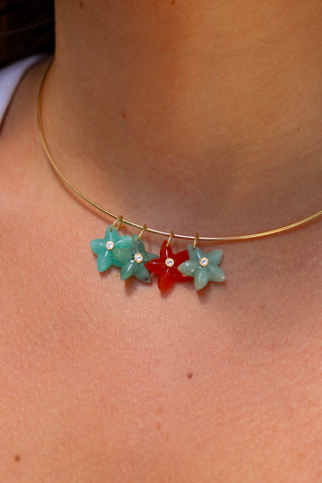Cozumel Aquamarine Charm