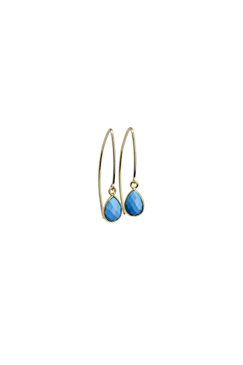 Dangle Gemstone earrings